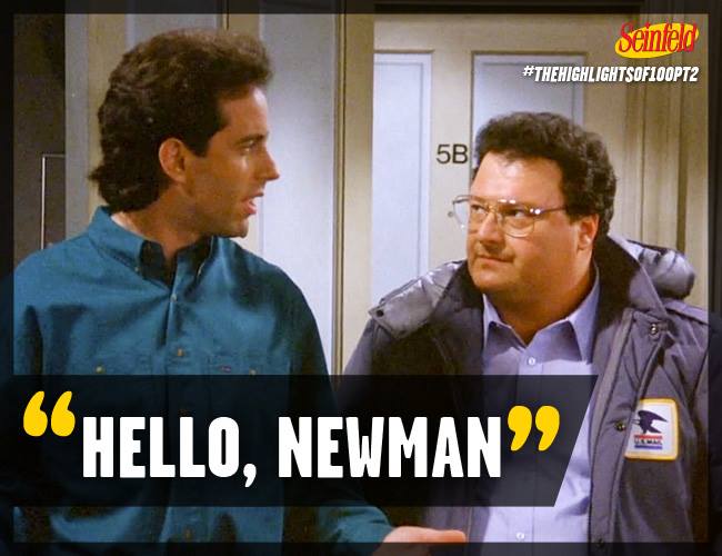 Seinfeld on Twitter: ""Hello, Newman." #Seinfeld https://t.co/jUUNPznWTV"