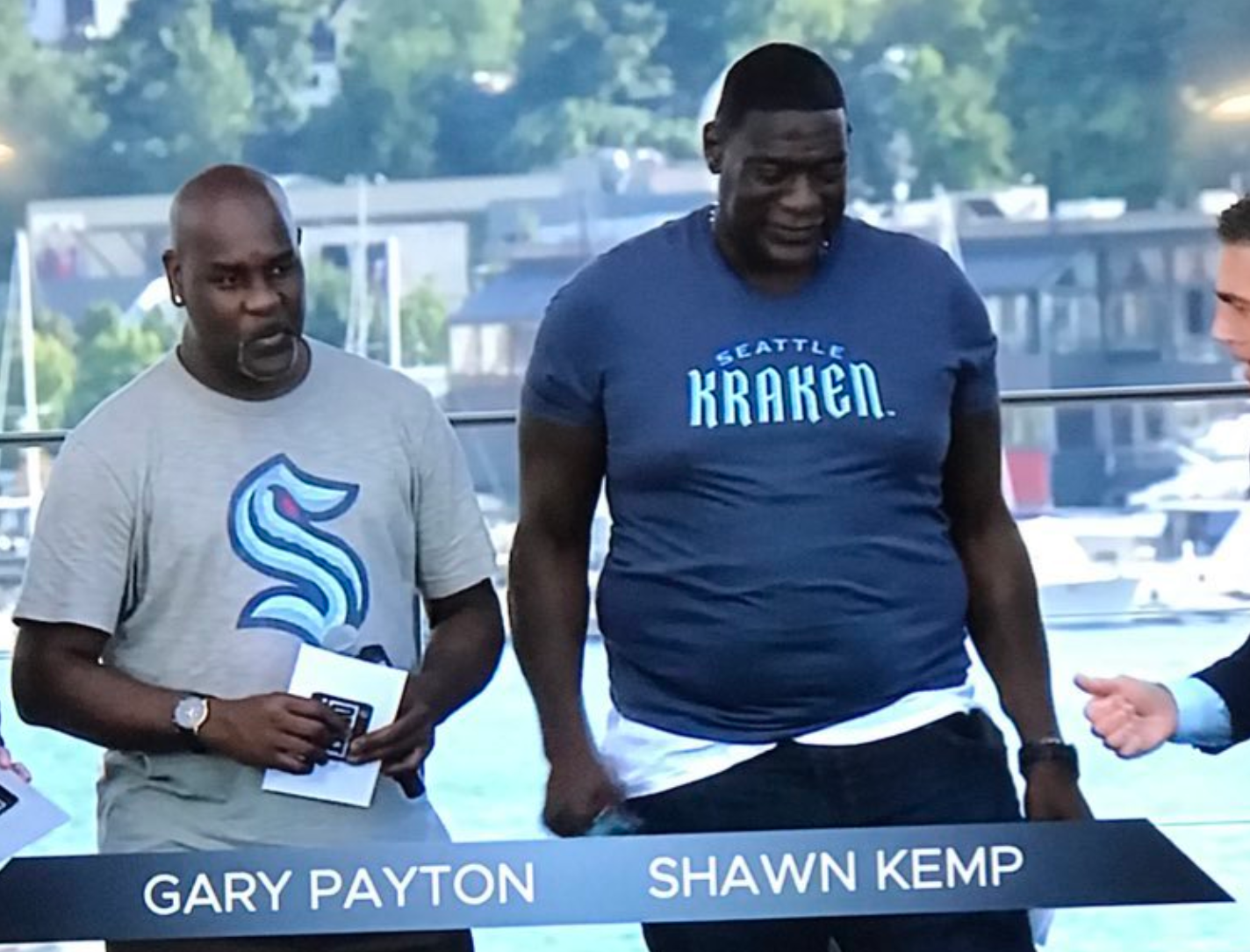 Pray for the T-shirt Shawn Kemp was wearing at the Seattle Kraken's  expansion draft | This is the Loop | Golf Digest